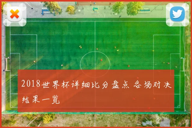 2018世界杯详细比分盘点 各场对决结果一览